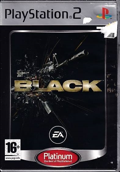 Black - PS2 - Platinum (B Grade) (Genbrug)